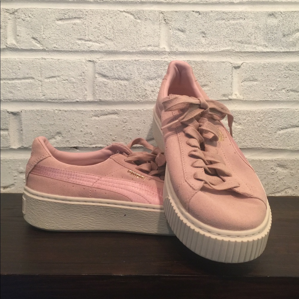 Puma Suede shoes-Pink